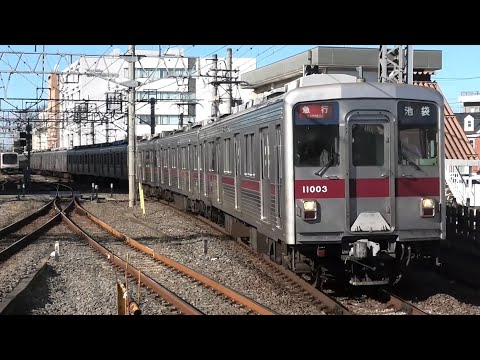 【見事な冬晴れ】東武東上線 川越市駅 文句なき快晴に恵まれた日に倉庫の影に隠れて31601F+31401Fが川越市駅日中滞泊／今後はどうなる？ 9152FのFライナー快速急行 2024.12.1