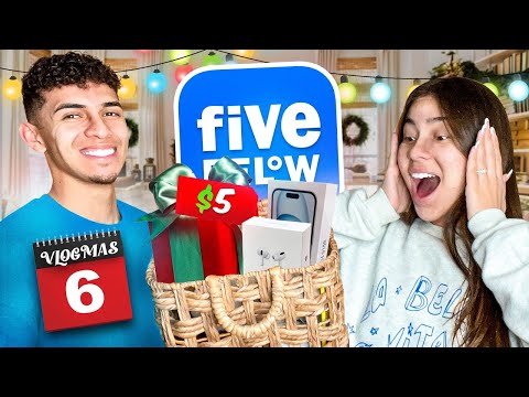 $5 or Below Christmas Basket Challenge | VLOGMAS 6