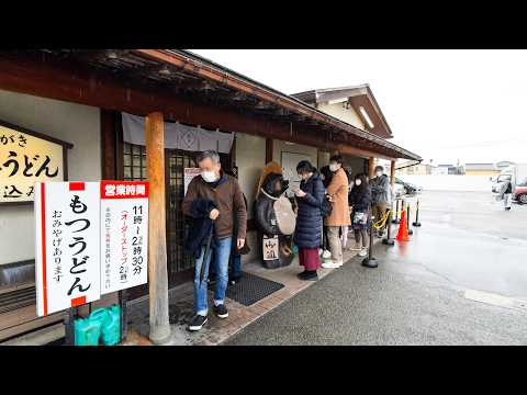 1,000 people a day rush in!We covered a very popular nikkomi udon restaurant.