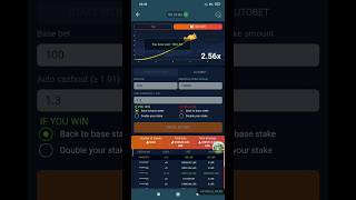 1xbet crash game tricks | live money earning #shorts