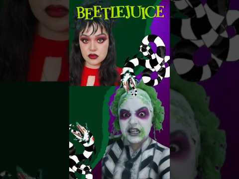 Beetlejuice, Beetlejuice... 👿👻#beetlejuice #beetlejuicemakeup #makeup #beetlejuicebeetlejuice