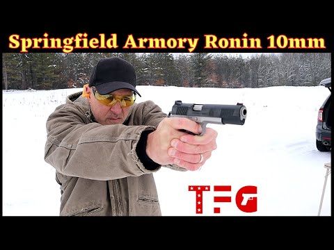 Springfield Armory Ronin 1911 10mm Range Review - TheFirearmGuy