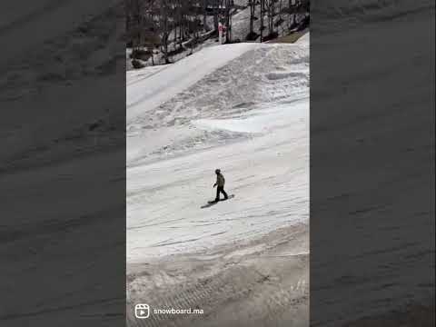 Park practice #snowboarding #單板滑雪 #日本滑雪 #滑雪 #groundtrick #カービング #グラトリ #スノーボー #スノボ #snowboard_world