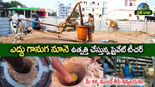 ఎద్దు గానుగ నూనె విదేశాలకు అముతున్నం | Cold Pressed Oil | Bull Driven Oil Business | V9 Raithe Raju