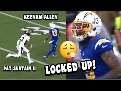 Keenan Allen ‘LOCKED UP’ Vs Pat Surtain II 🔥🔒 (WR Vs CB) Broncos Vs Chargers 2023 highlights