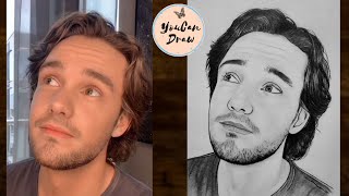 How to draw One Direction Liam Payne step by step | Drawing Tutorial | YouCanDraw