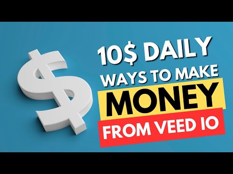 How to Make Money From Veed.Io: Turn Your Creativity into Cash | Monetize Your Skills