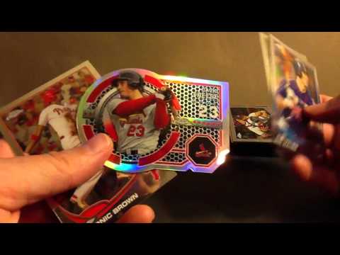 2013 Topps Chrome Baseball break