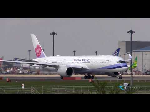 " Plane Spotting at Tokyo Narita Intl. Airport " China Airlines(CAL) Airbus A350-900 B-18916