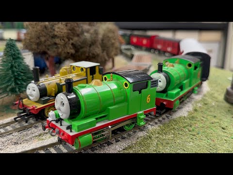 Percy Mail Train - adding new Hornby Sodor Mail van to my collection - HO/OO Scale