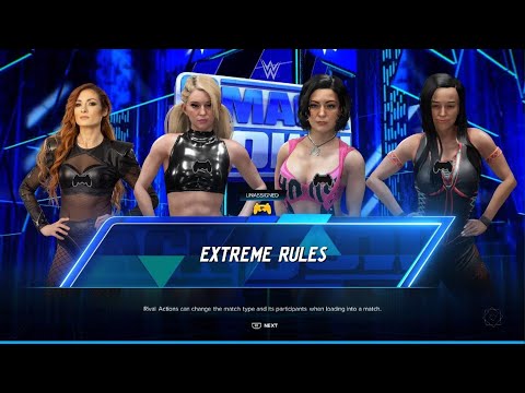 WWE 2K24 AWA knockdown live: Lynch vs Stephanie vs Isla vs Erin