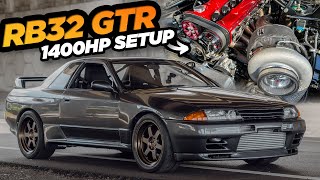 R32 GTR 1400HP Turbo Setup FIRST DRIVE - IT SOUNDS CRAZIER! (TRC IS GOING TO AUSTRALIA)