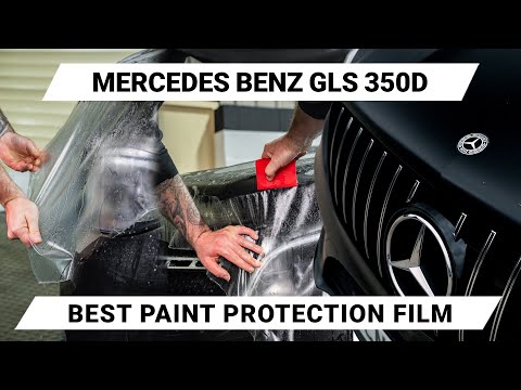 Transforming a Benz GLS 350d with PPF (paint protection film)