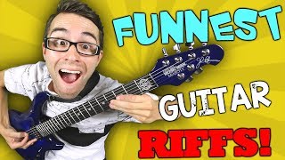 TOP 10 Funnest Guitar Riffs to Play!