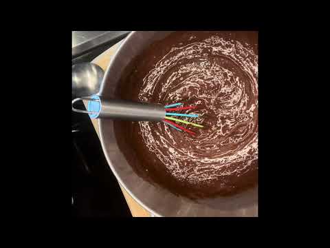 Making Molten Chocolate Espresso Cakes