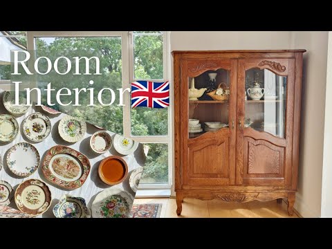 I bought the antique shelve│ London Vintage Furniture flea market│Room interior│England vlog