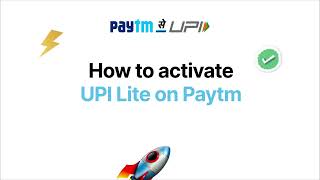 How to activate UPI Lite on Paytm 🚀 | Paytm Karo | #paytm