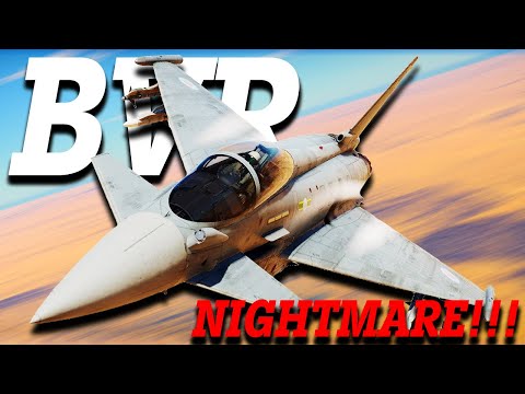 Eurofighter Is a NIGHTMARE to Fight In BVR With A Rafale