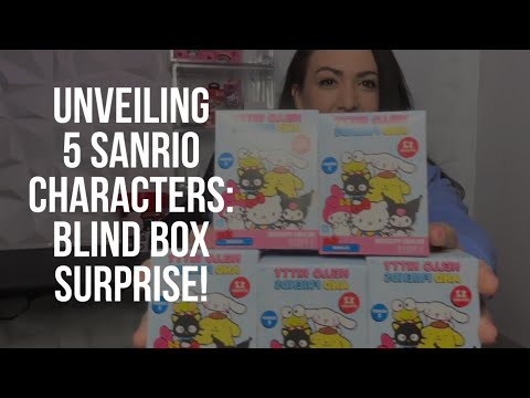 Unveiling 5 Sanrio Characters: Blind Box Surprise!