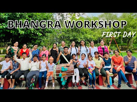 Bhangra Workshop On Live Dhol || GDC ACADEMY PATIALA || SACHIN HEERAN