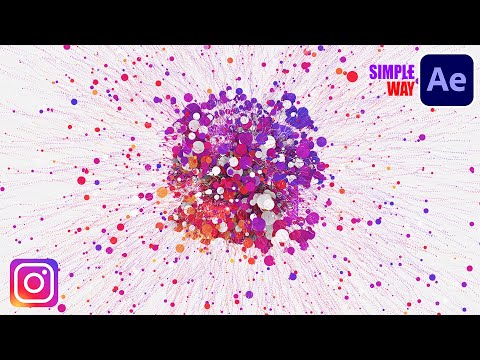 AFTER EFFETS 2024 || Create Particle Logo Animation Tutorial In After Effects