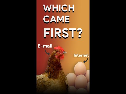 Which Came First? Email or World Wide Web...