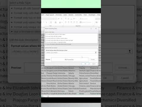 How to HIGHLIGHT the Active Row ✅