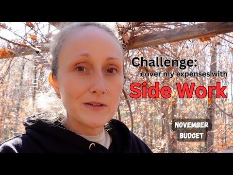 Can I rely on as LITTLE W2 income as possible?!💰 + food forest walk🌱 | November 2024 Budget