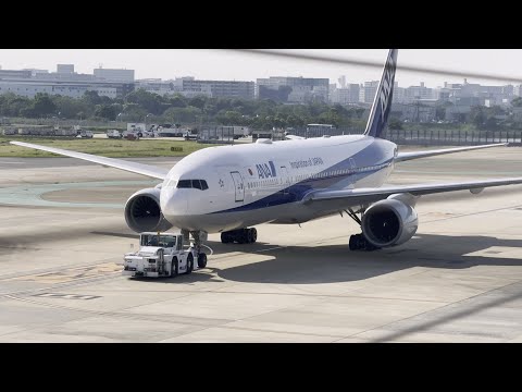 福岡國際機場觀機台 | BOING777 近距離拍攝 |AIR BUS A350起降 |20240503