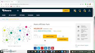 How to register on Reera as an affiliate, How to purchase Reera #affiliate pack. #Reera #ecommerce