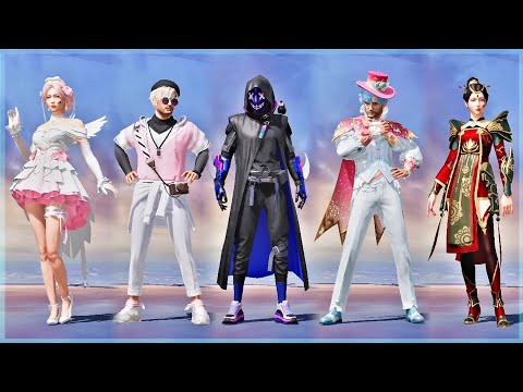 Game For Peace New Skins & Outfits | Best Skins of PUBG Mobile Chinese Version !