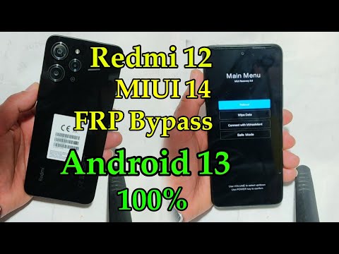 Redmi 12 Google FRP Bypass Android 13 MIUI 14 2023  Google Account ✅