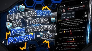 [❤] VAZOU!! O BOT DOS ADMINISTRADORES DA TDM | POISON BOT O MELHOR BOT PARA WHATSAPP 😱