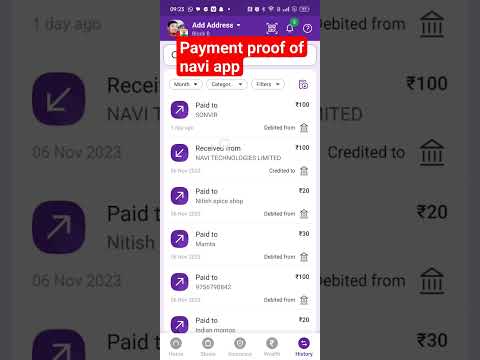 ##payment proof ## Navi app## 2023 new application ##