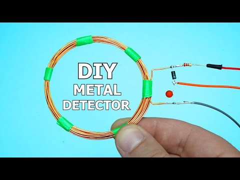 How To Make A Metal Detector At Home|| Gold Detector