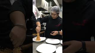 How to make a perfect plating | pasta | #collegevlog #platingideas #vlogs