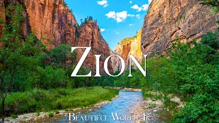 Zion National Park 4K Ultra HD • Stunning Footage, Scenic Relaxation Film with Calming Music