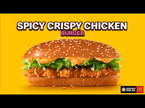 Spicy Crispy Chicken Burger