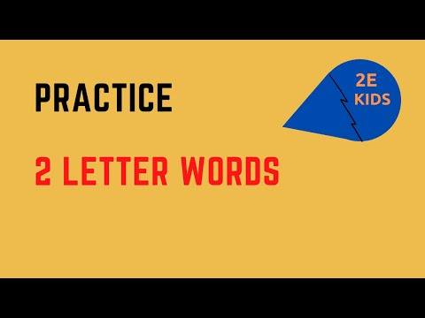 Practice 2 letter words in English | Read English using Phonetic Sounds | Learn English for Kids