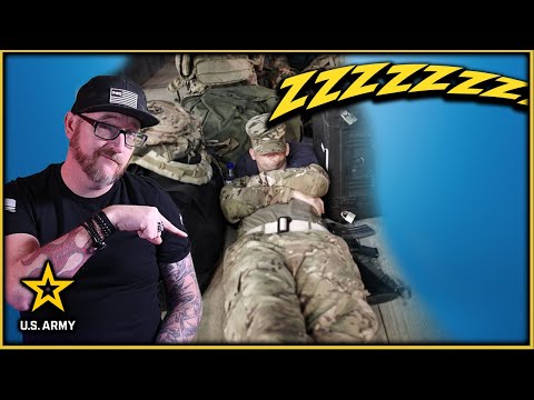 Army soldiers required to sleep on duty!!