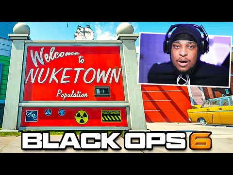 My First Time Playing NUKETOWN In BLACK OPS 6..😍