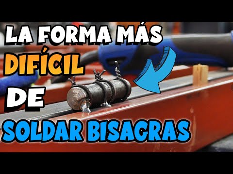 ✅ Como SOLDAR Bisagras Tubulares MEDIDAS TIPS y CONSEJOS ✅