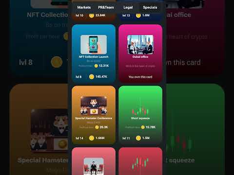 hamster combat daily combo cards 25 June #binance #mining #crypto #nft