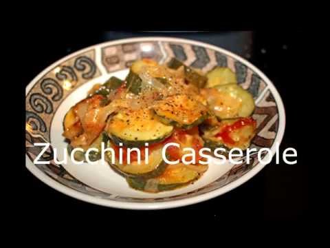 Delicious Cheesy Zucchini Casserole & Pot Luck Collaboration