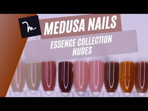 Essence Collection Medusa Nails | Skintone Colors..So YT doesn't block my video for saying N*DES....