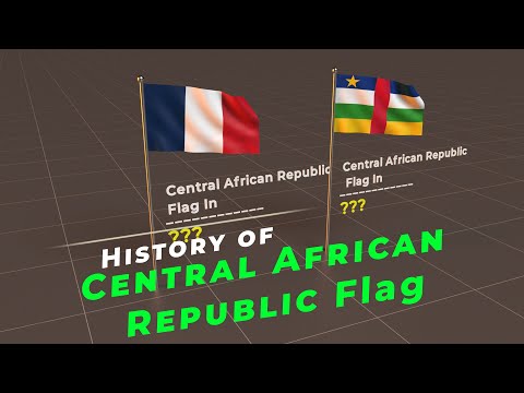 History of Central African Republic Flag | Timeline of Central African Republic | Flags of the world