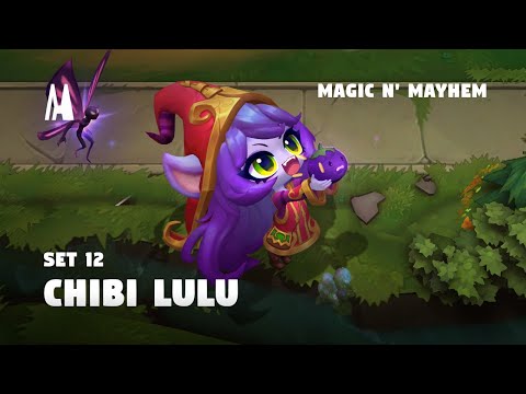 CHIBI LULU | EMOTES, BOOM  | TFT SET 12