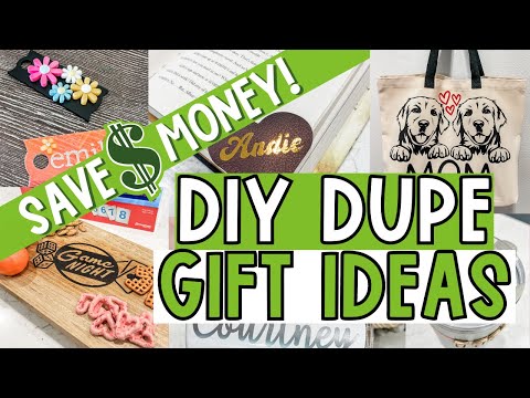 💰SAVE $100s!  DIY these TRENDY GIFTS!  No Special Equipment Needed!  EASY DIY GIFT IDEAS