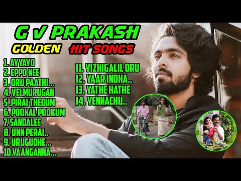 G V Prakash - Golden Hits Tamil | Love Romantic Songs | G V Prakash - Evergreen Hits Tamil Music 2k