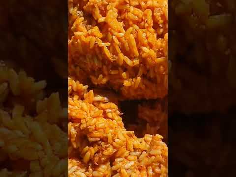 NIGERIAN JOLLOF RICE#food #rice #healthyfood #nigerianfood #